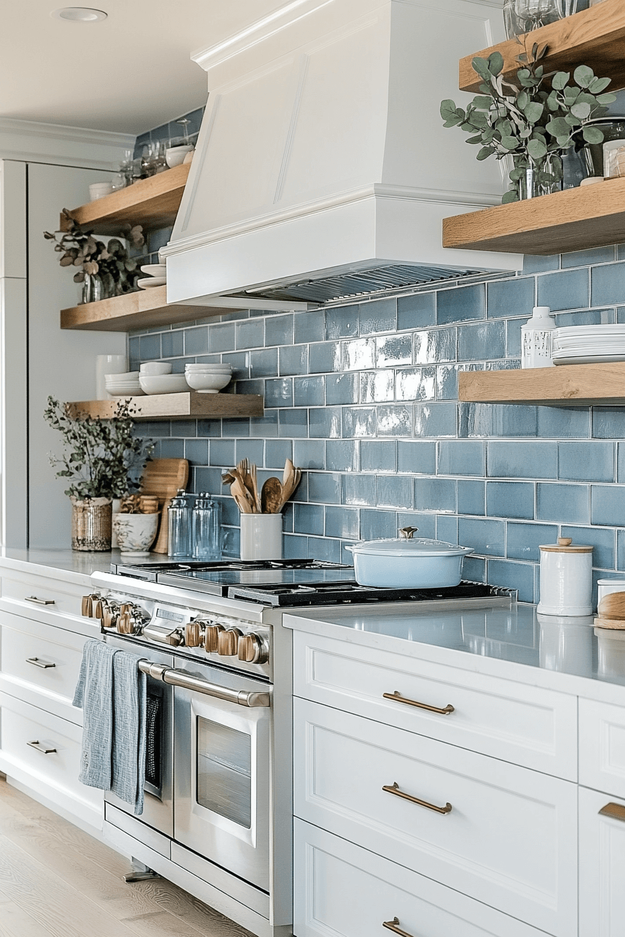 brick backsplash kitchen