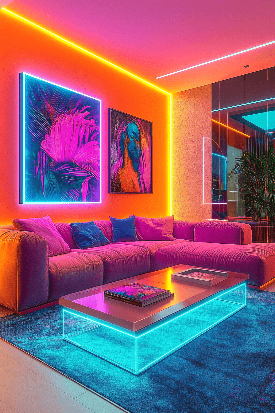dopamine decor living room