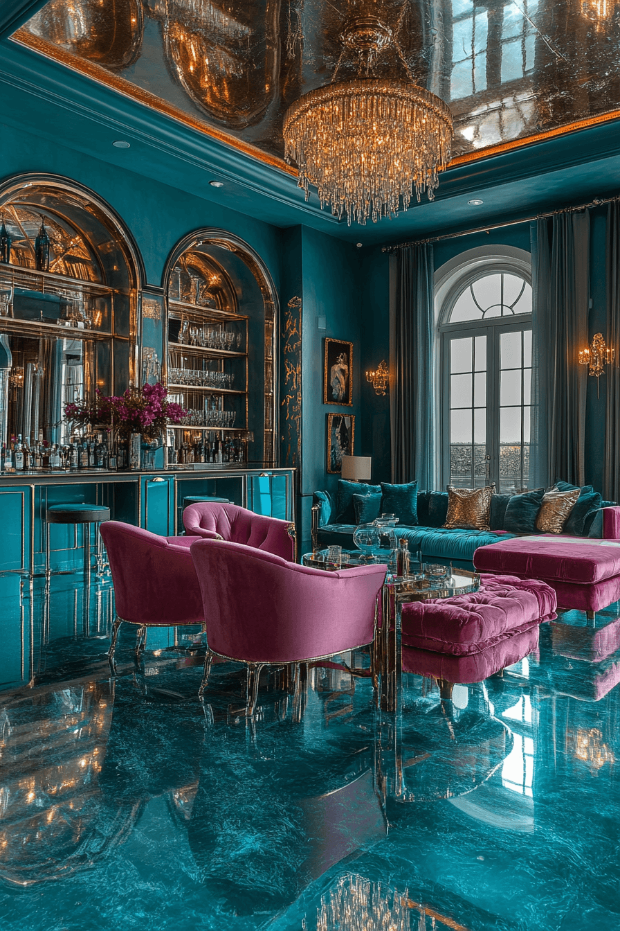 dopamine decor living room