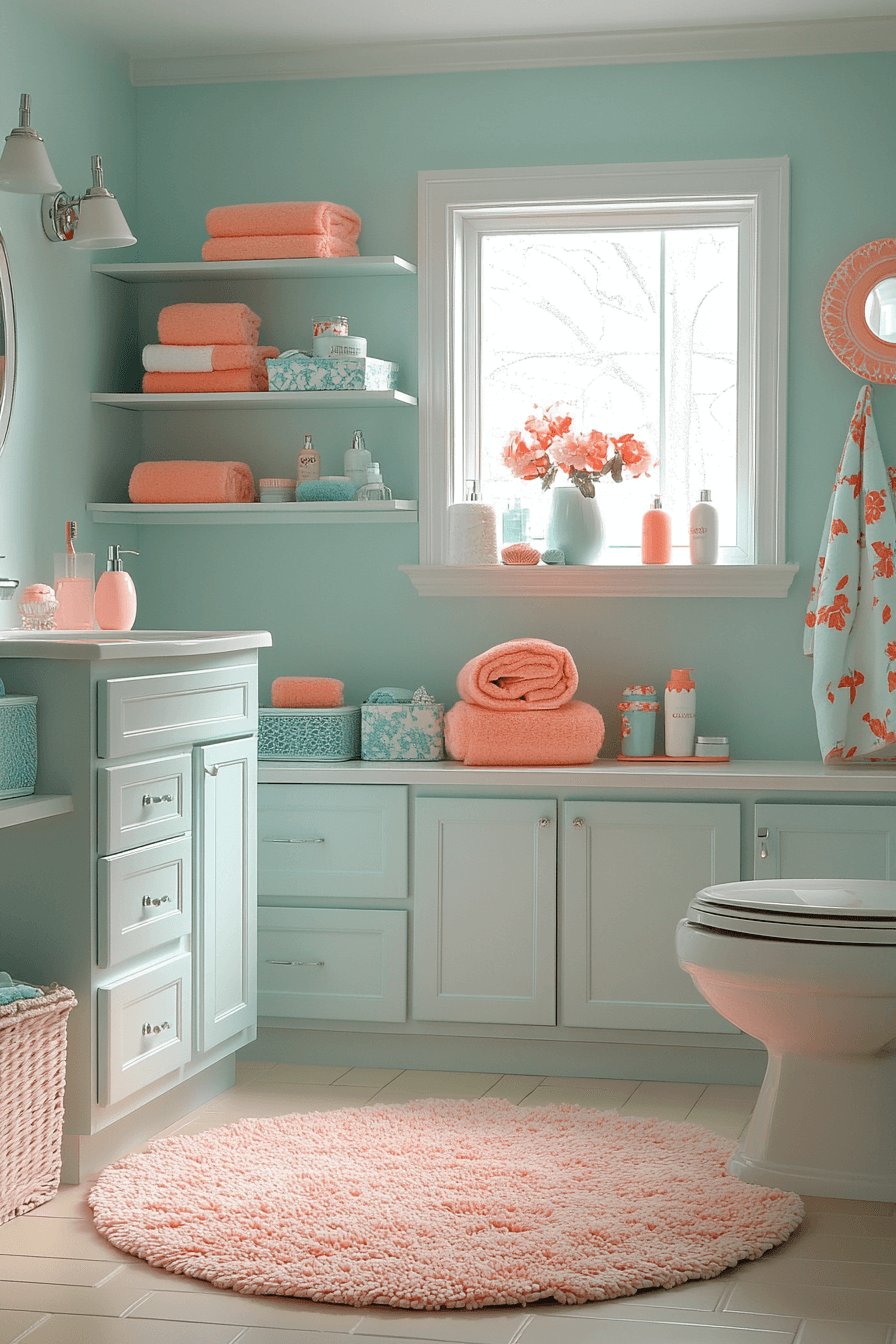 dopamine decor bathroom