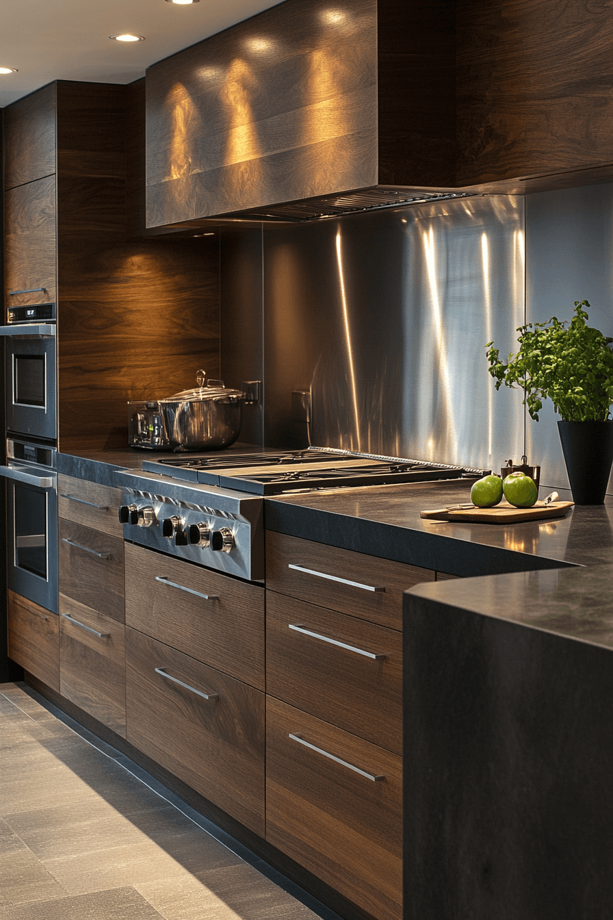 29 Dark Walnut Kitchen Cabinets That Feel Classic and Fresh - My ...