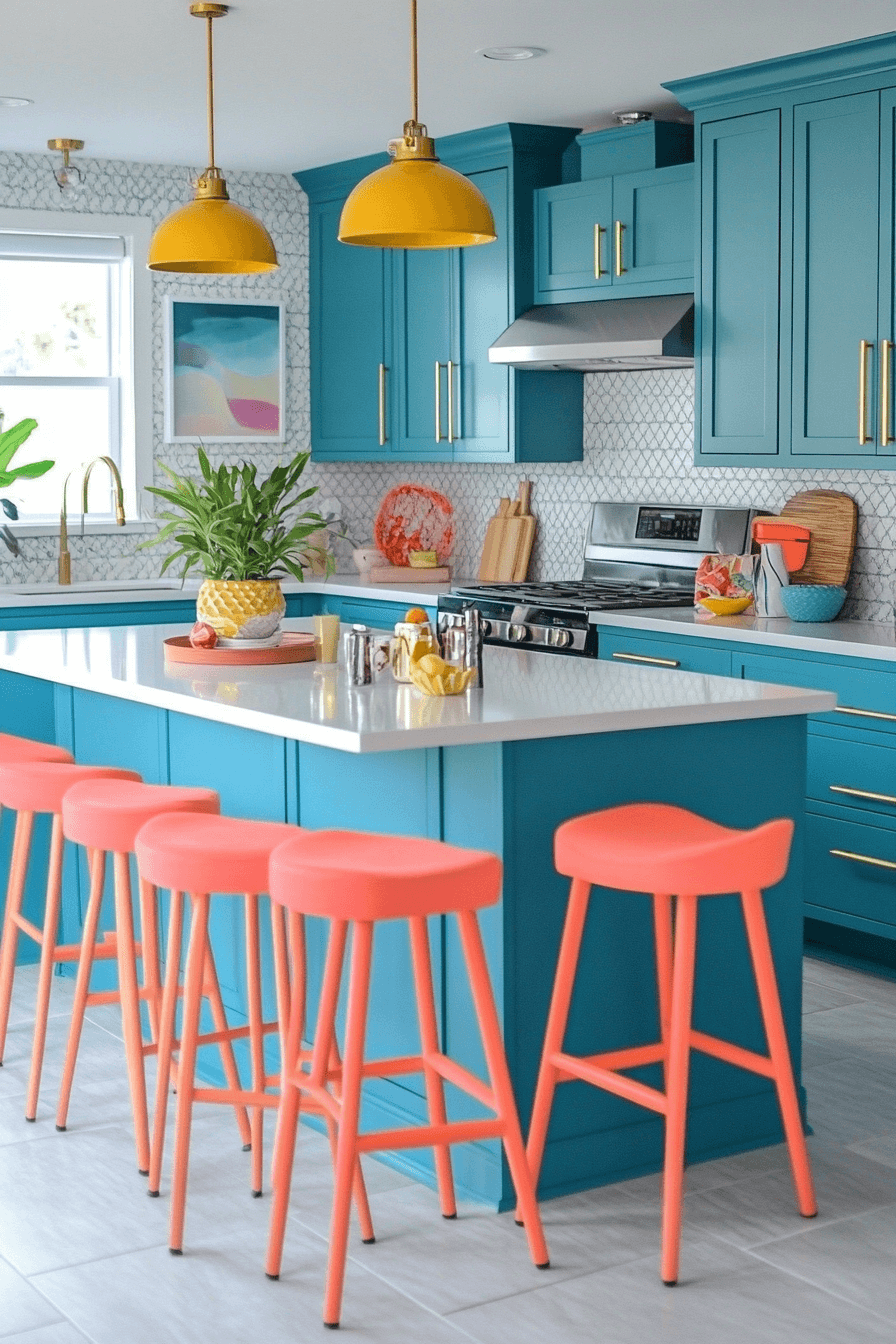 dopamine decor kitchen