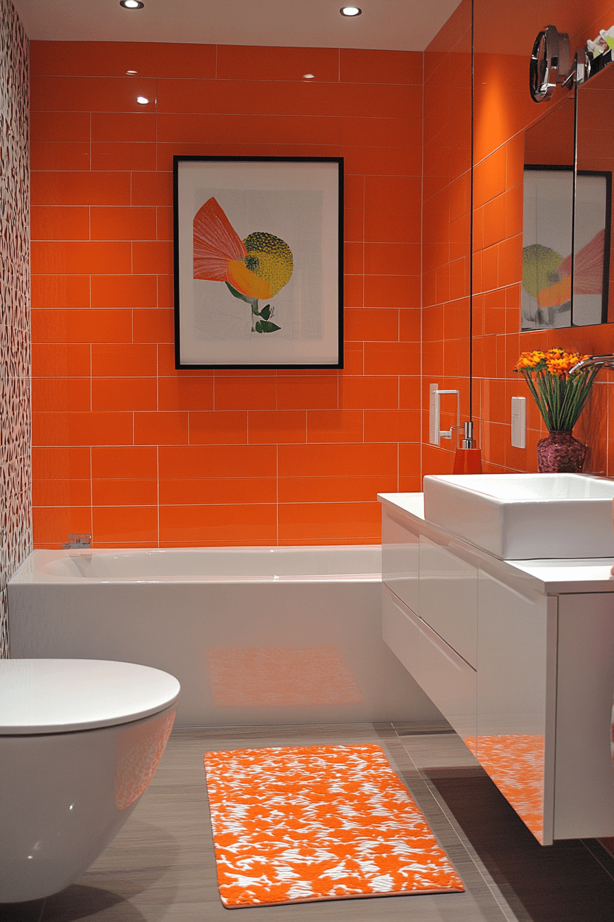 dopamine decor bathroom