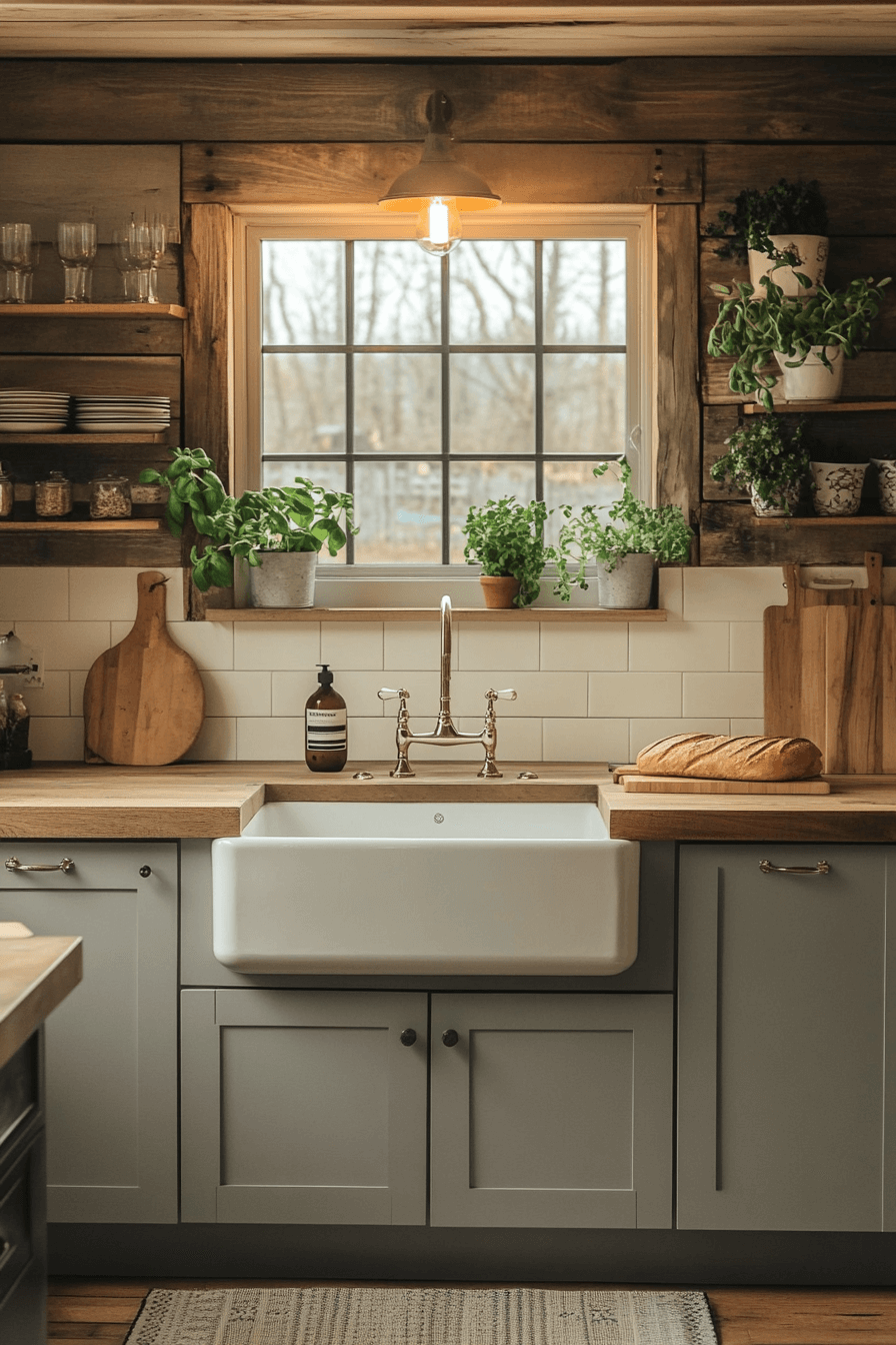 shiplap backsplash kitchen