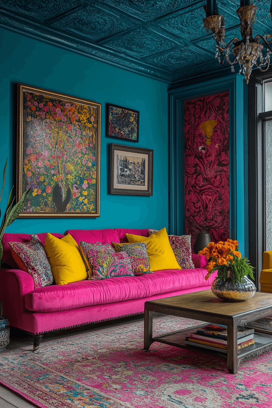 dopamine decor living room