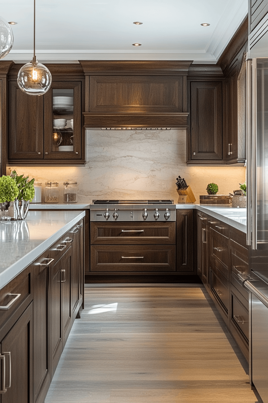 29 Dark Walnut Kitchen Cabinets That Feel Classic and Fresh - My ...