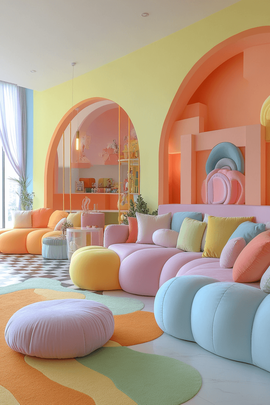 dopamine decor living room