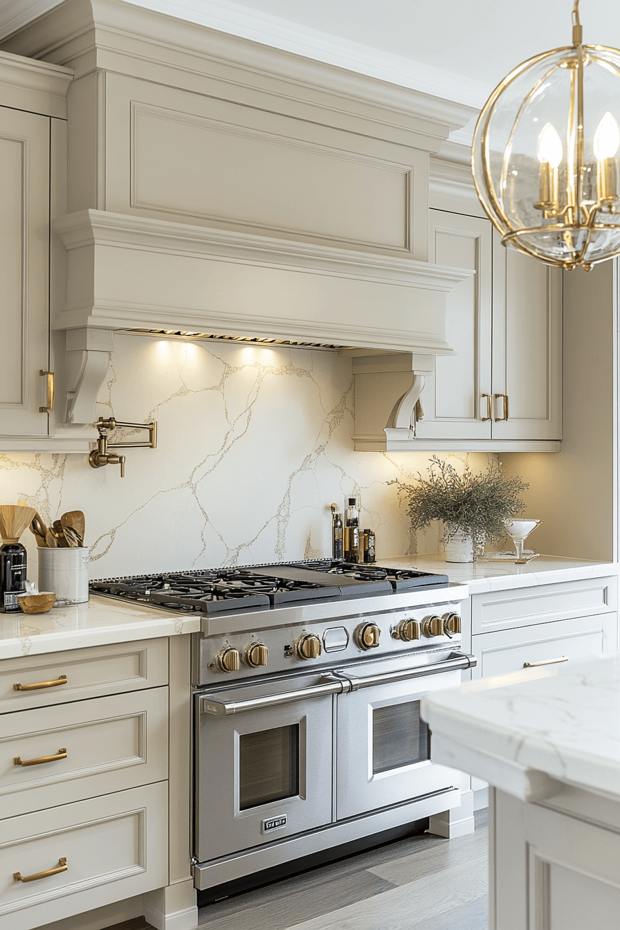 stone backsplash kitchen
