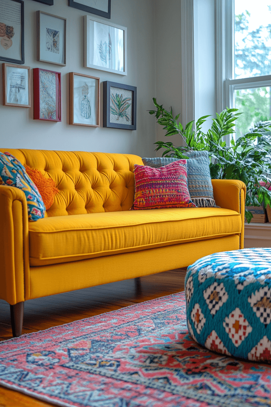 dopamine decor living room