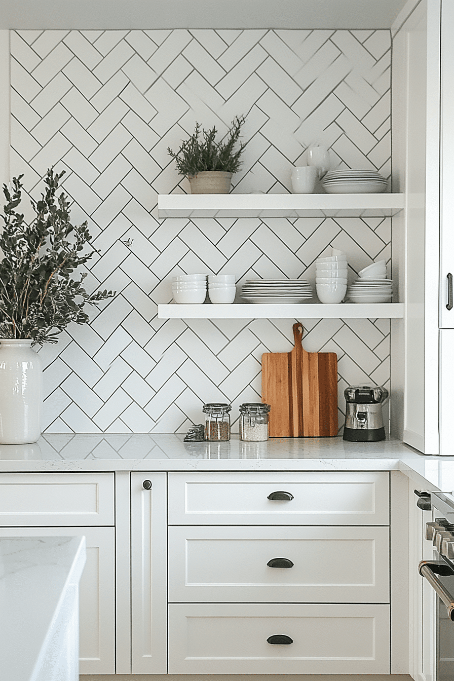 white kitchen backsplash ideas