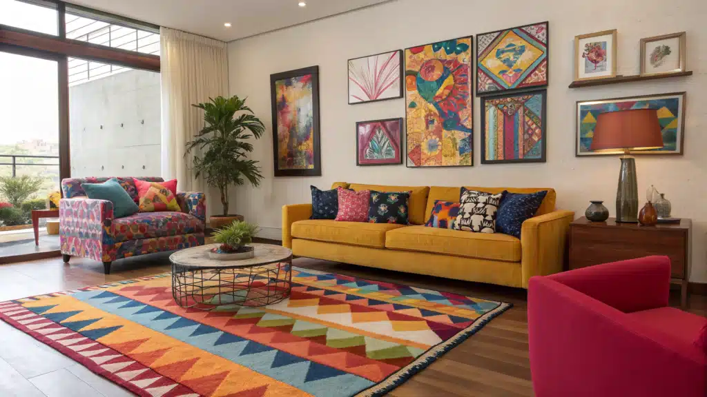 dopamine decor living room
