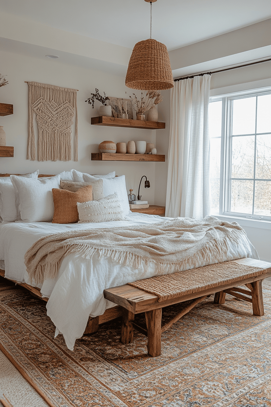 Rustic Boho Bedroom Ideas
