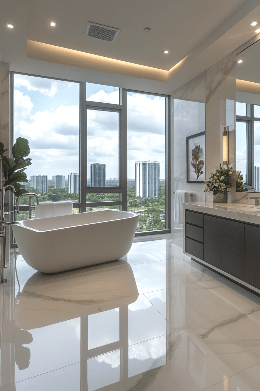 modern luxury bathroom
