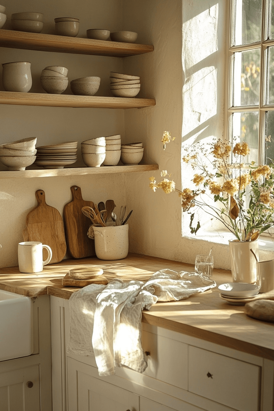 cottagecore kitchen
