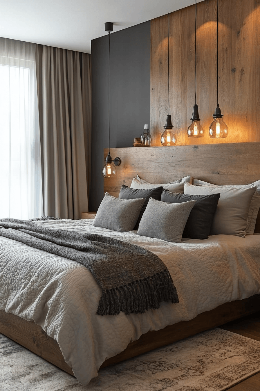 natural wood bedroom ideas