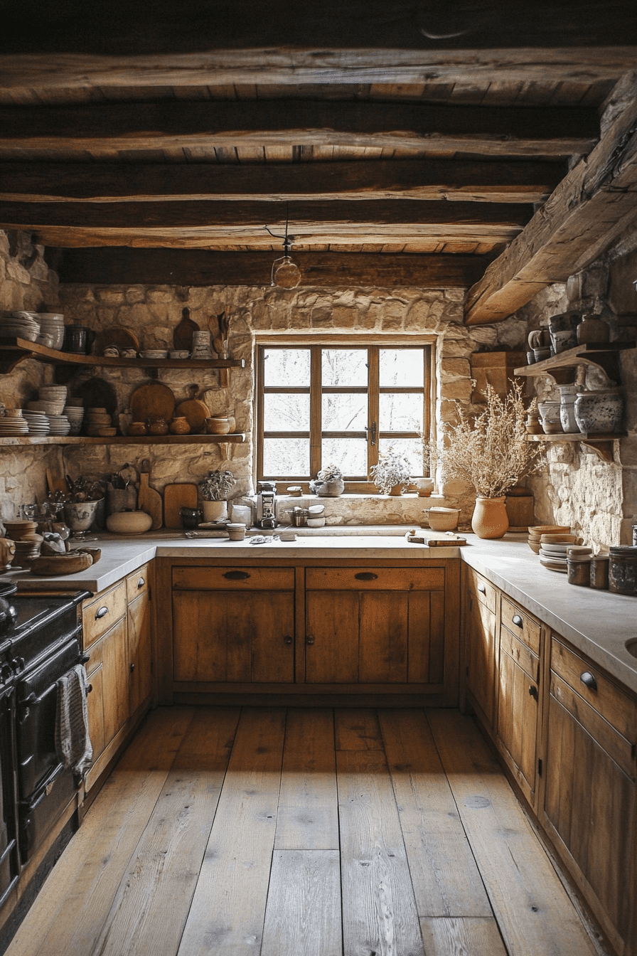 cottagecore kitchen
