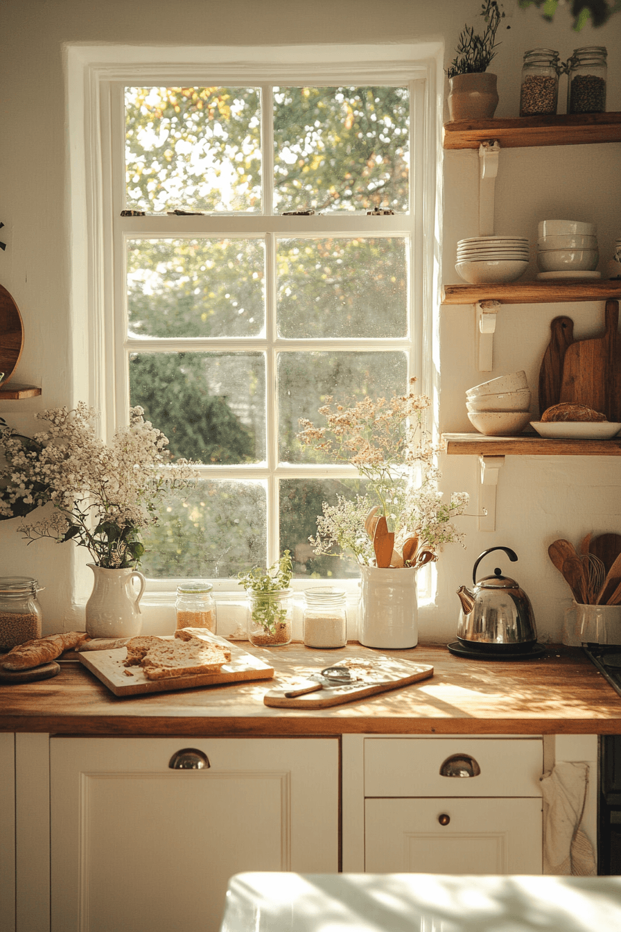 cottagecore kitchen