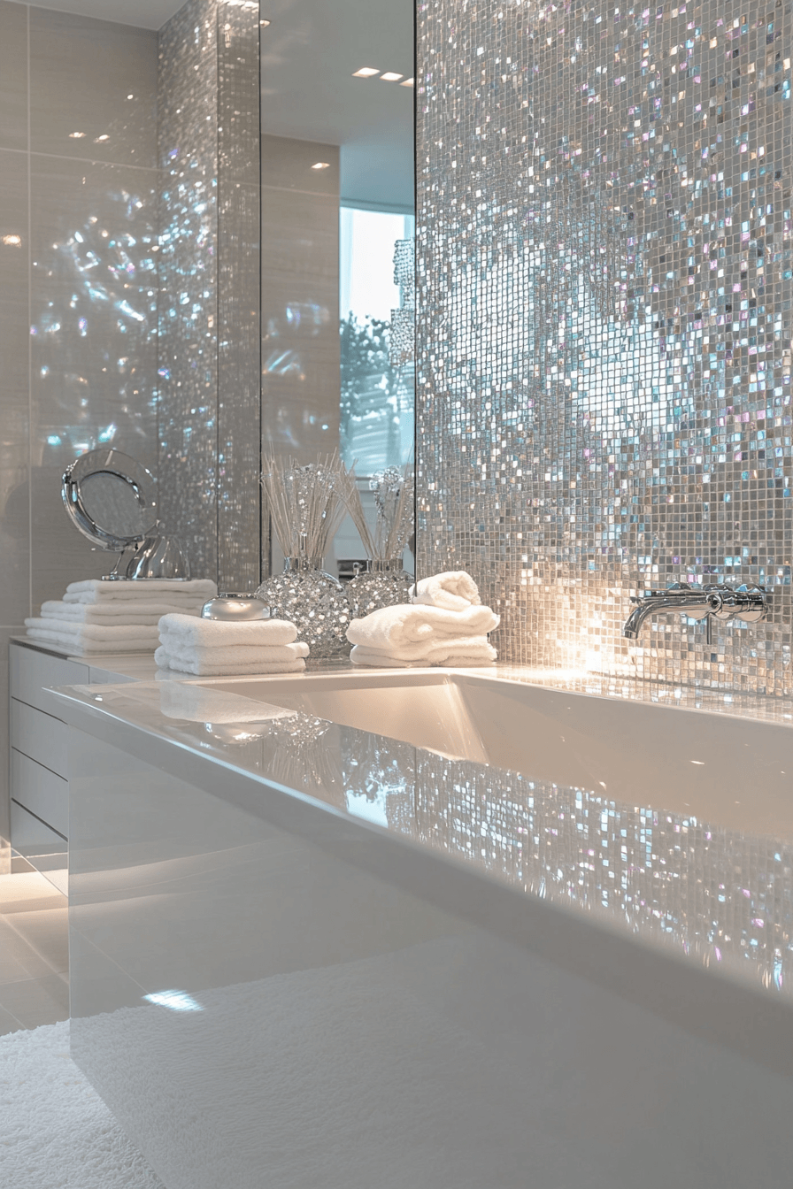 jewel tone bathroom