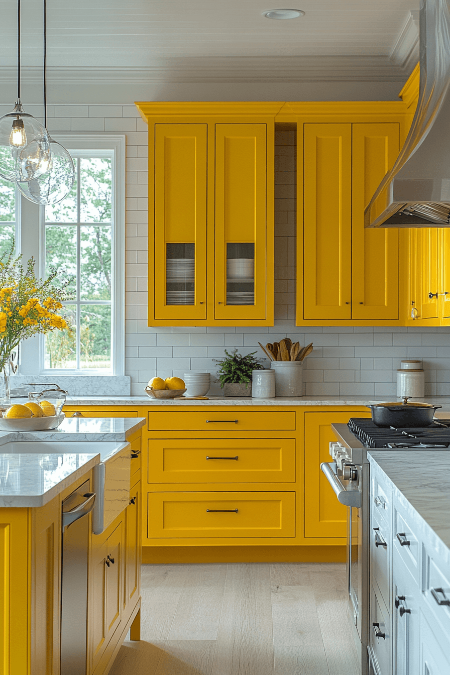 jewel tone kitchen