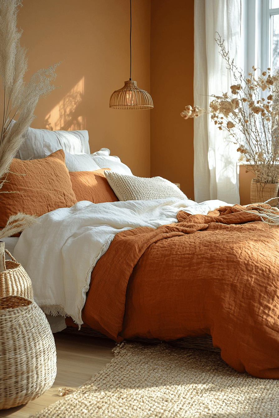 Terracotta Boho Bedroom Ideas