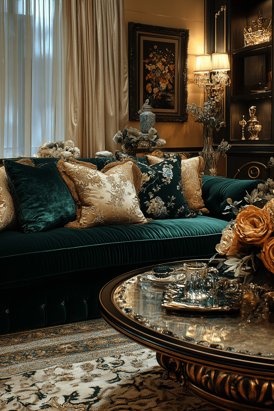 jewel tone decor
