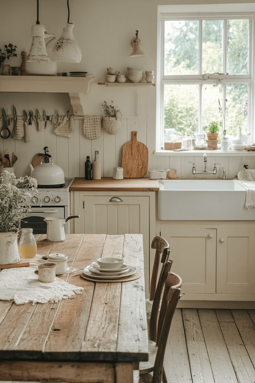 cottagecore kitchen