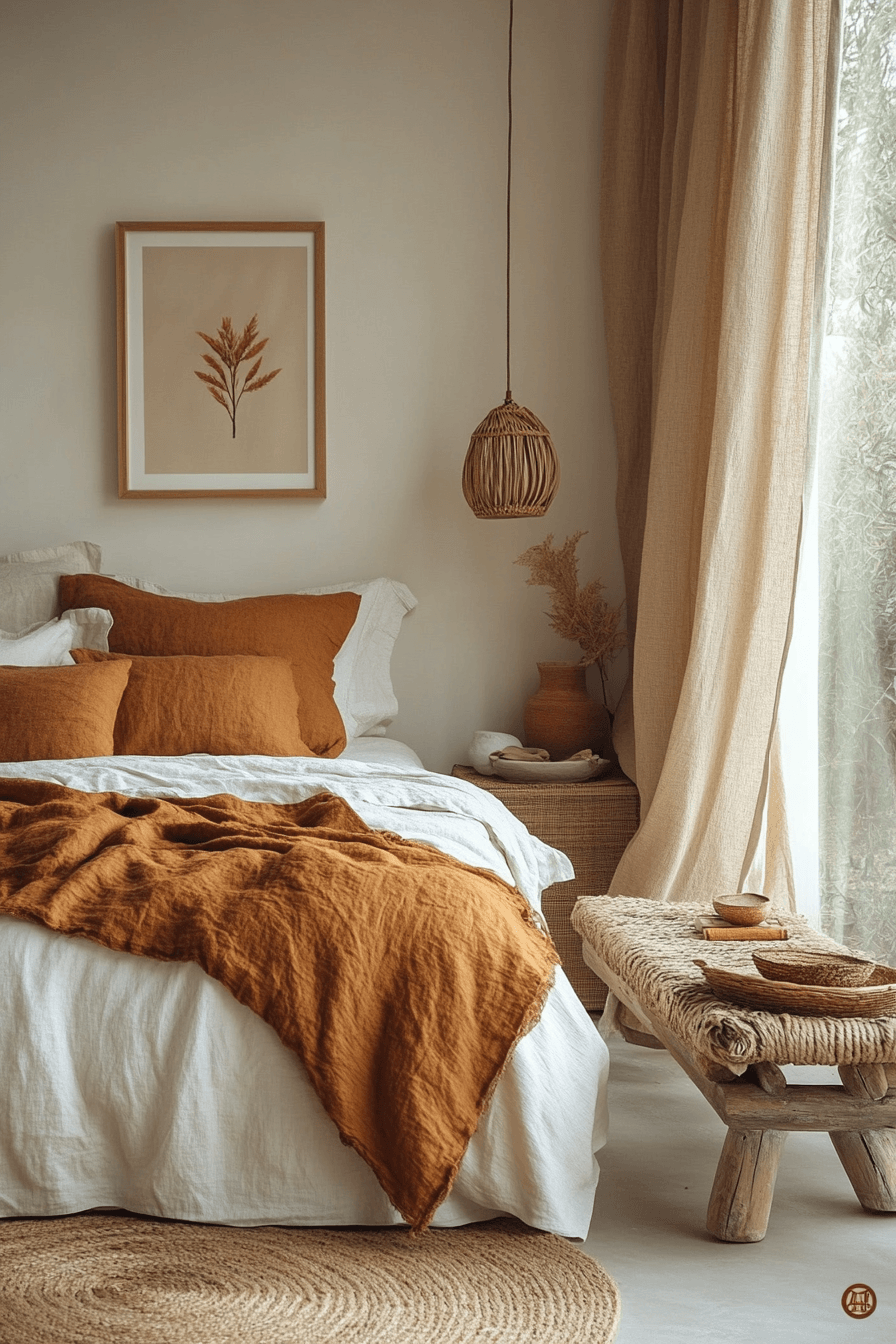 Terracotta Boho Bedroom Ideas