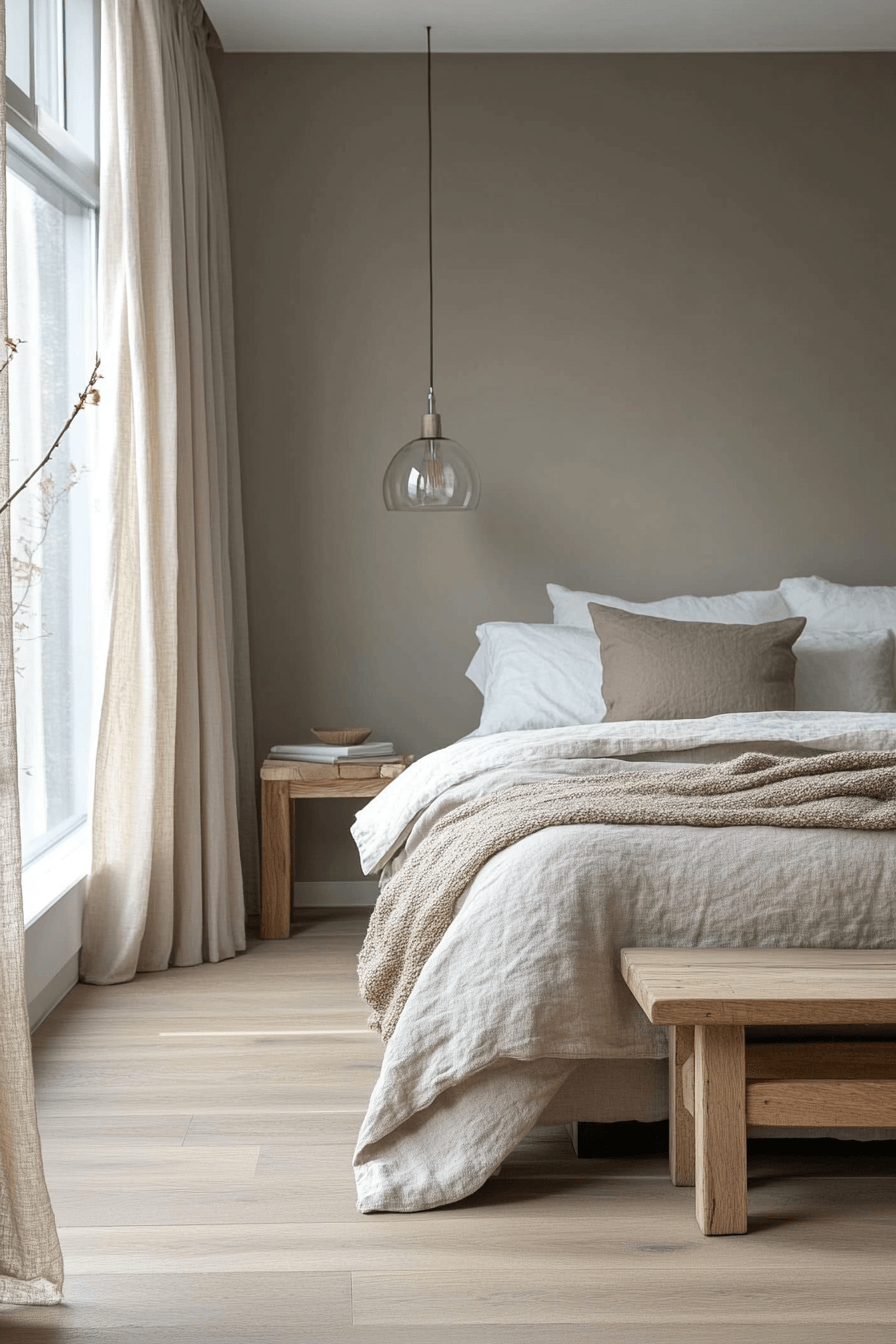 natural wood bedroom ideas
