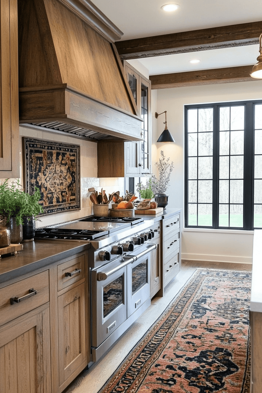 Rustic Farmhouse Kitchen Cabinets