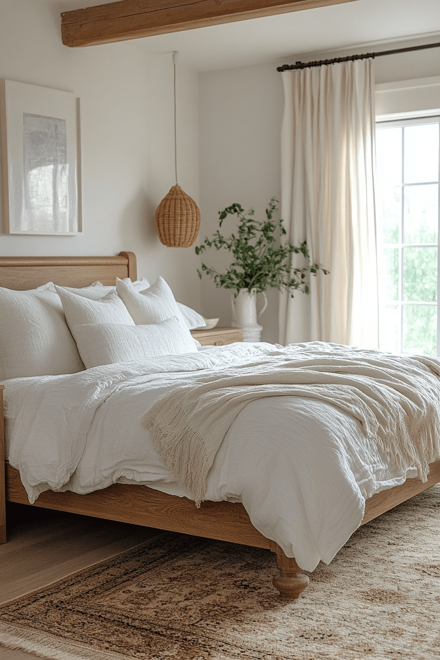 natural wood bedroom ideas