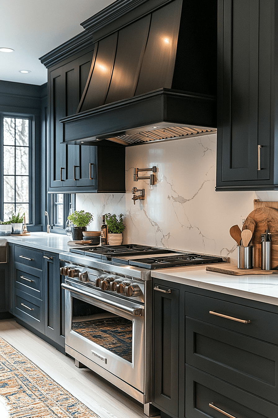 Grey Cabinets White Countertops