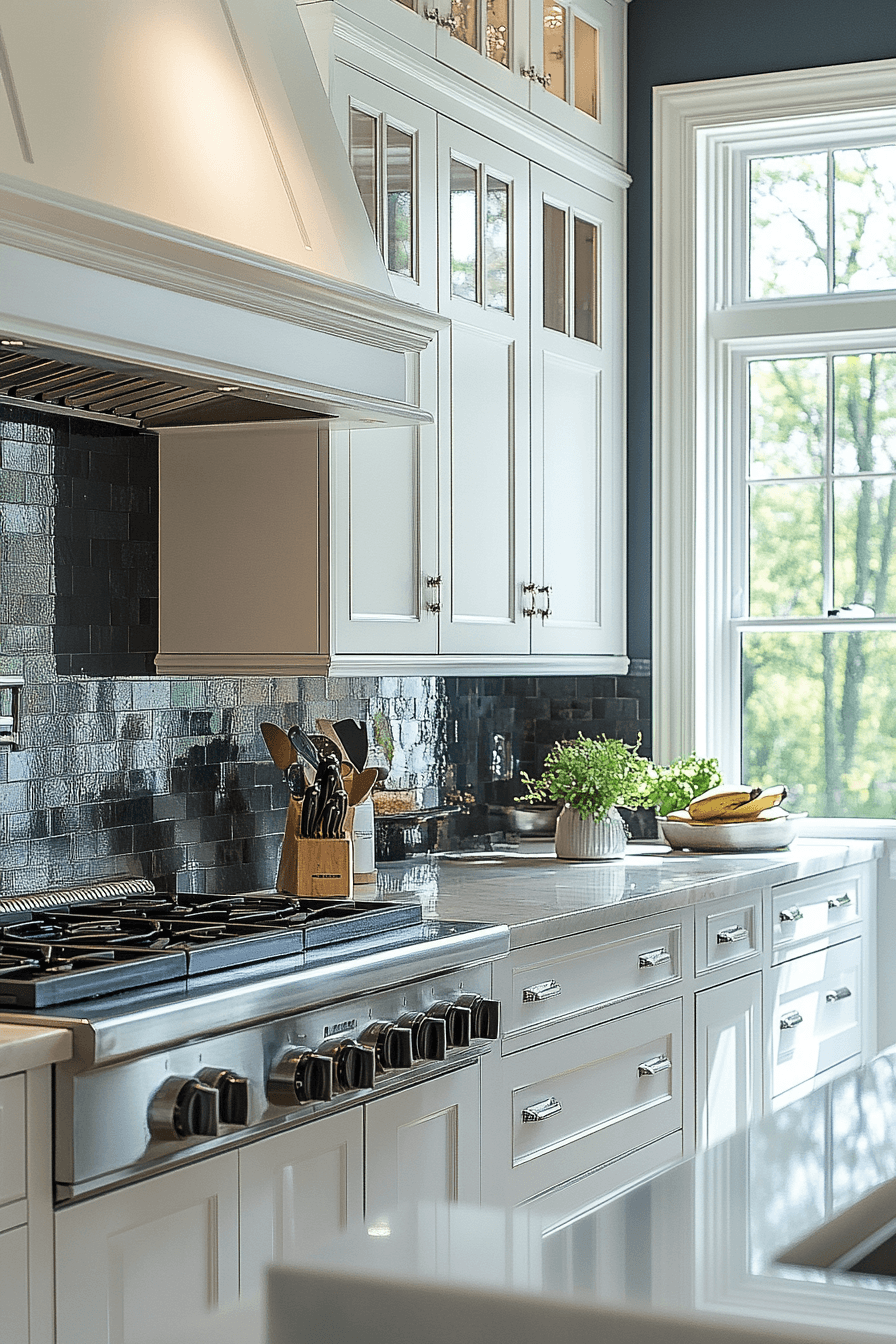 jewel tone kitchen