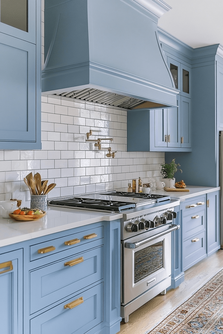 Light Blue Kitchen Cabinets