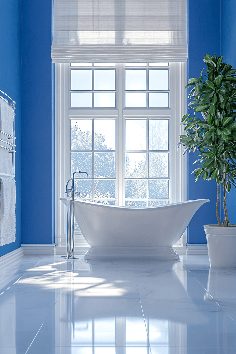 jewel tone bathroom