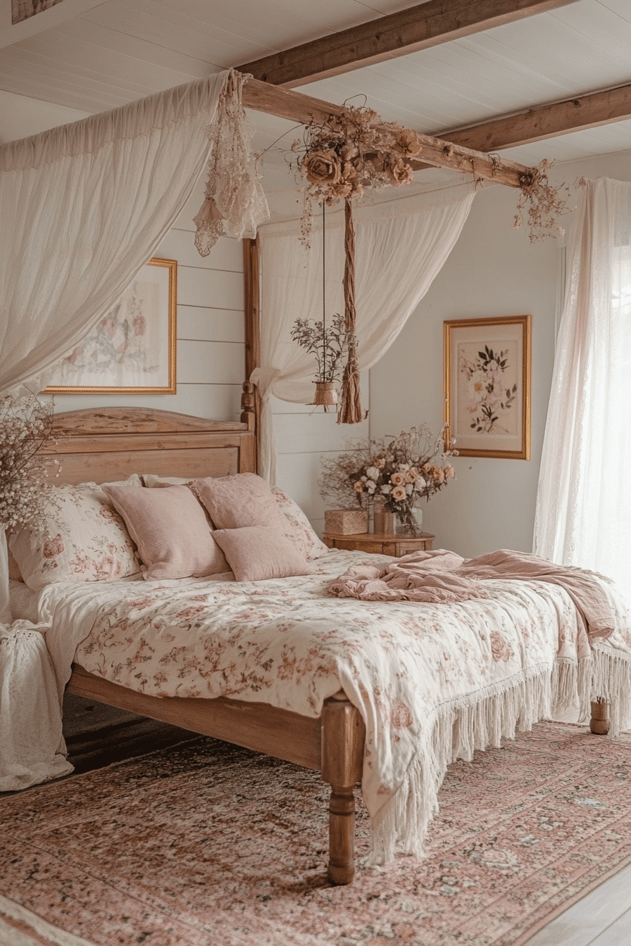 Rustic Boho Bedroom Ideas