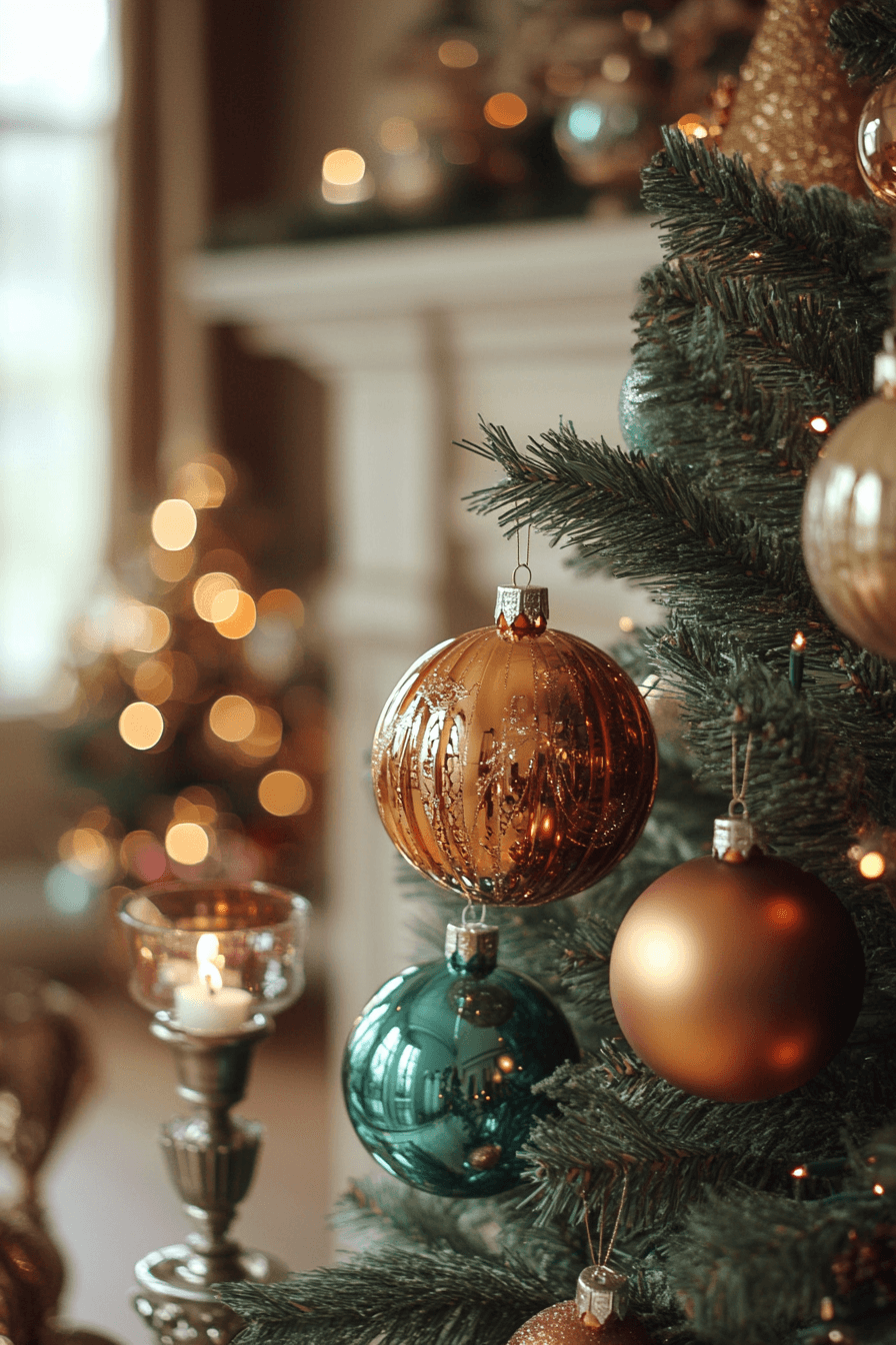 jewel tone christmas decor