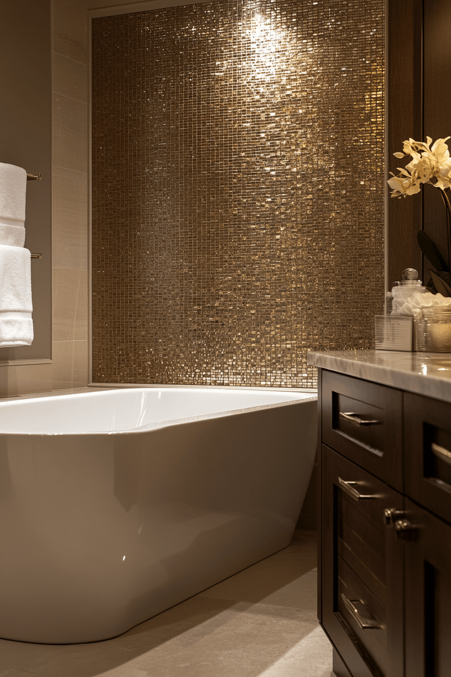 jewel tone bathroom