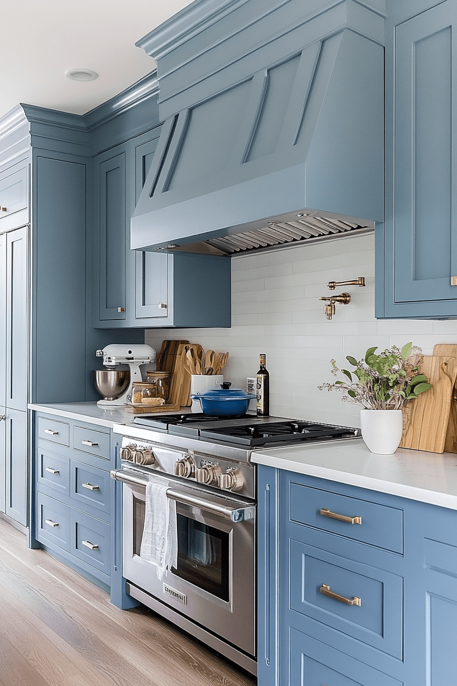 Light Blue Kitchen Cabinets