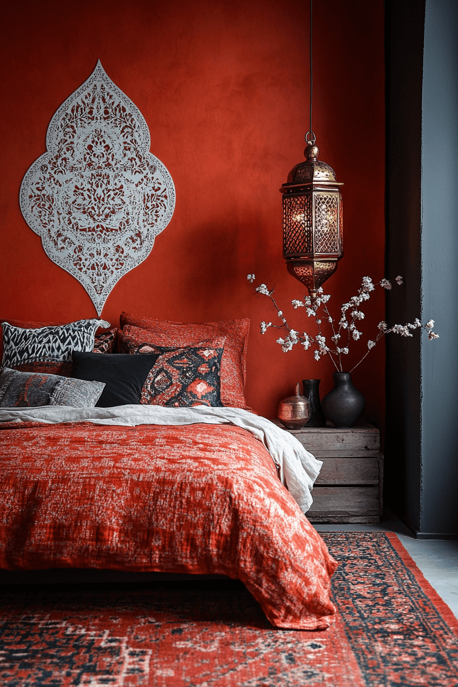 Terracotta Boho Bedroom Ideas