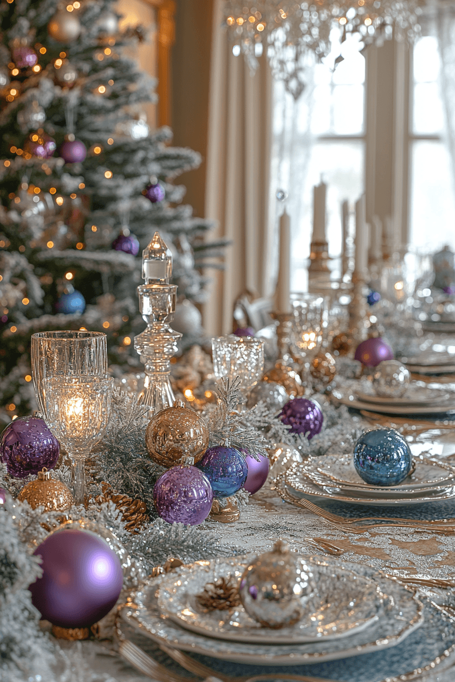 jewel tone christmas decor