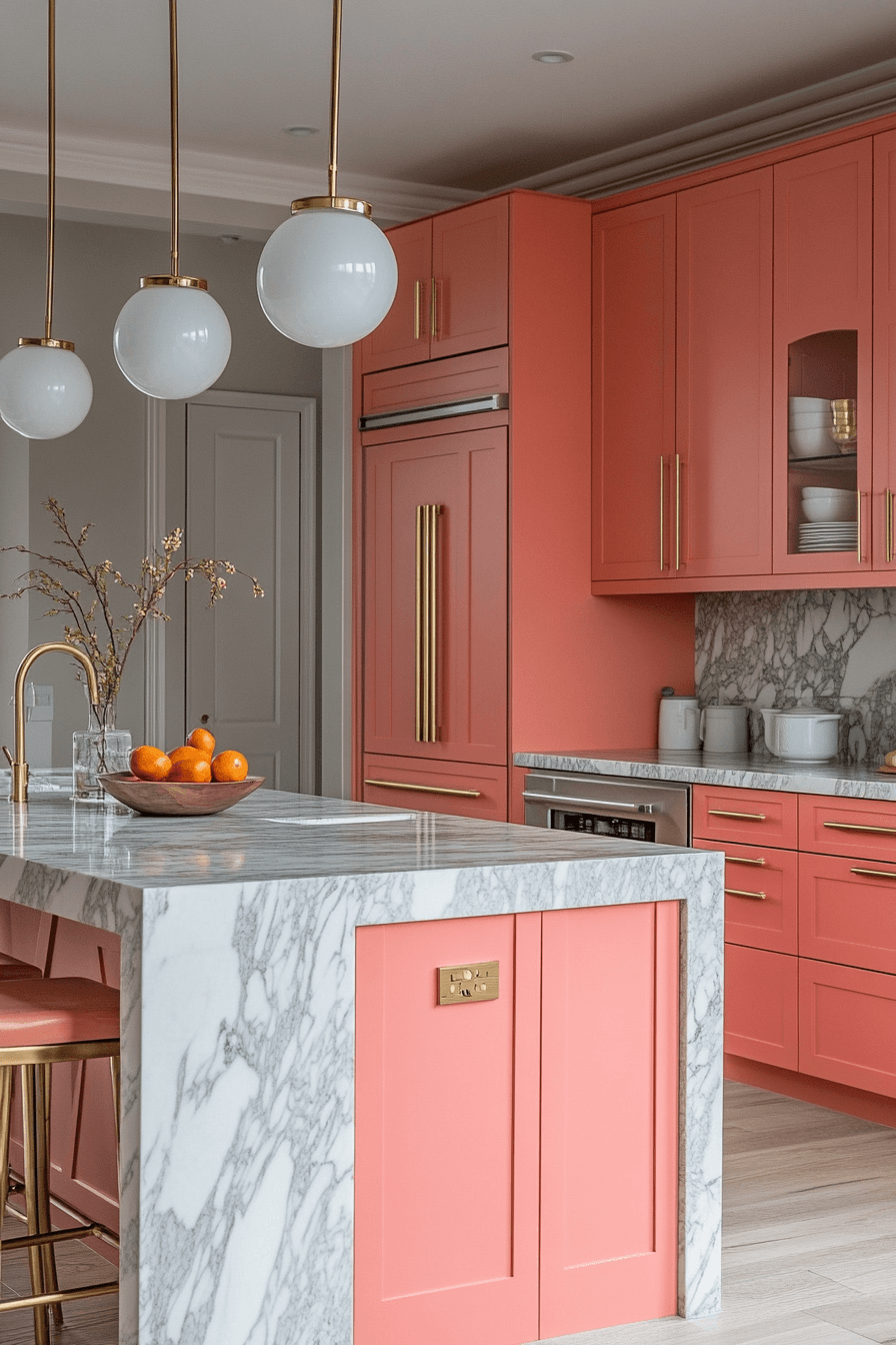 jewel tone kitchen