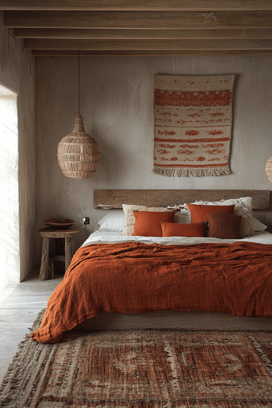 Terracotta Boho Bedroom Ideas