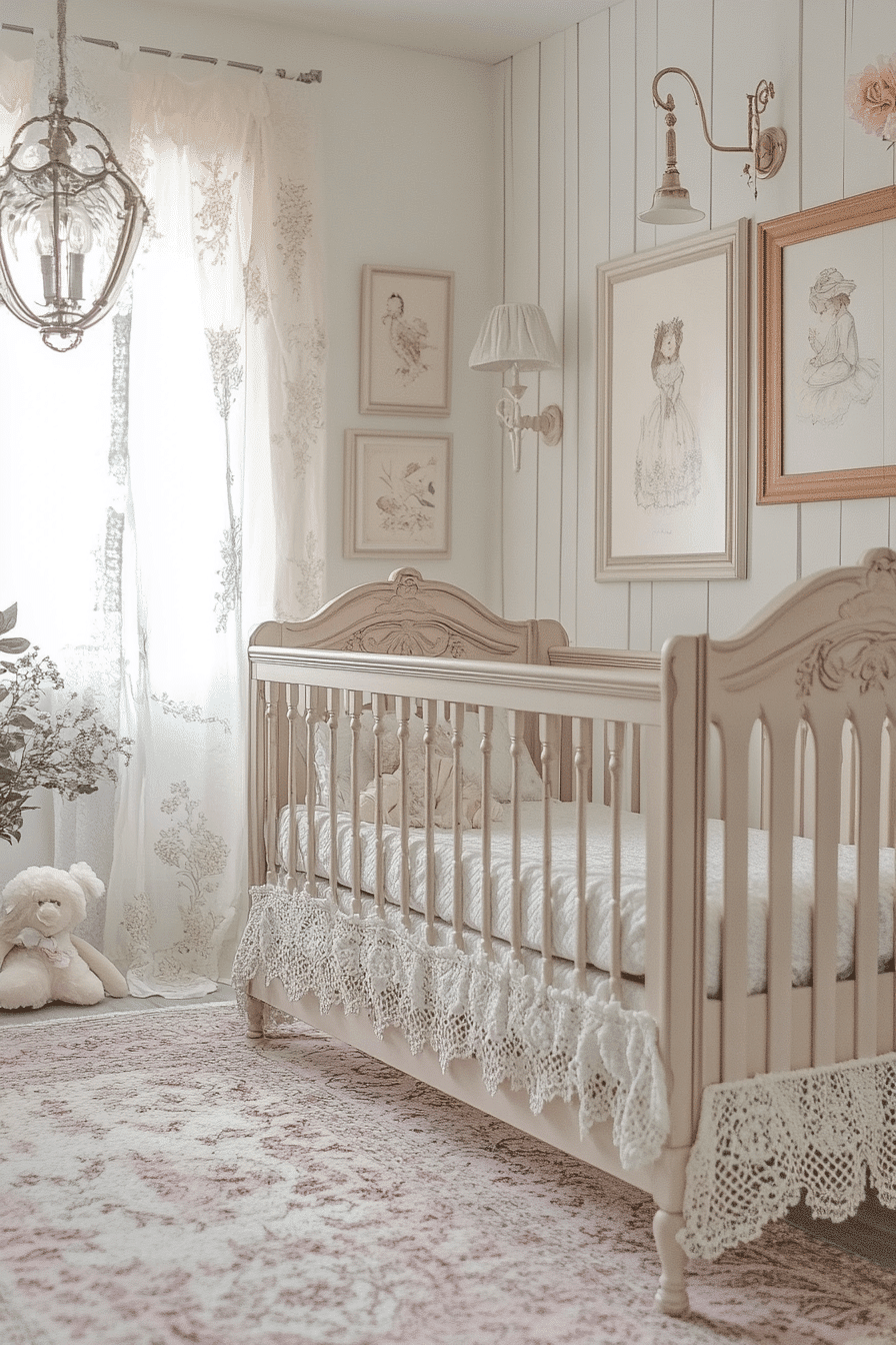 vintage kids room