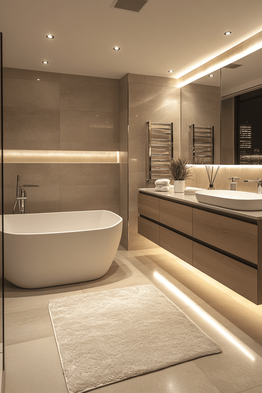 modern luxury bathroom
