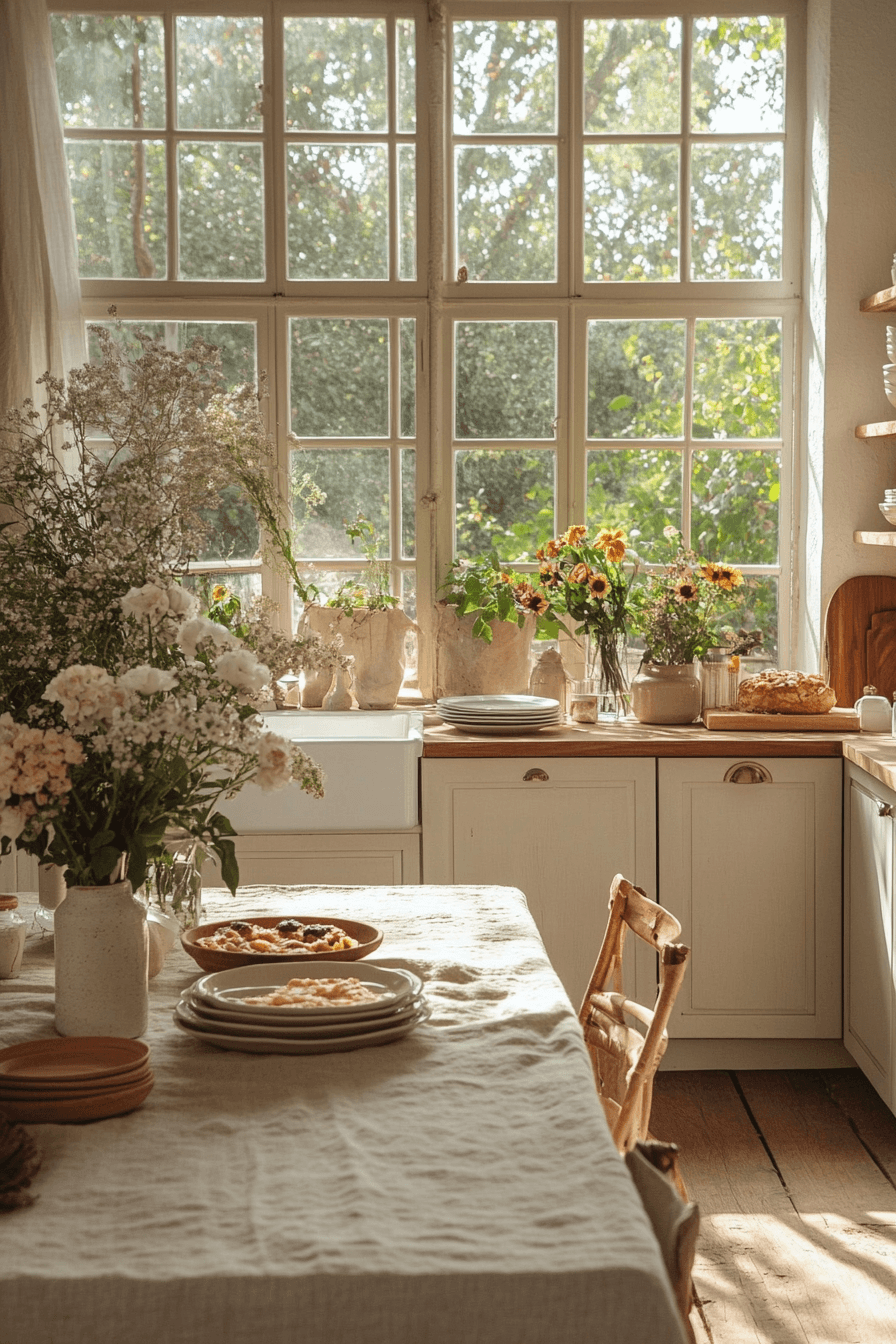 cottagecore kitchen
