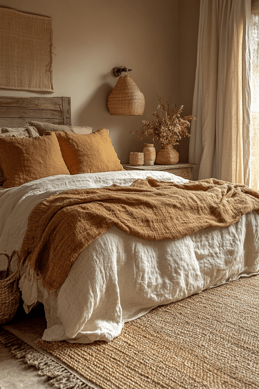 Rustic Boho Bedroom Ideas
