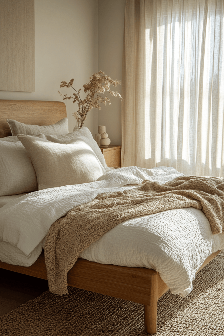 natural wood bedroom ideas