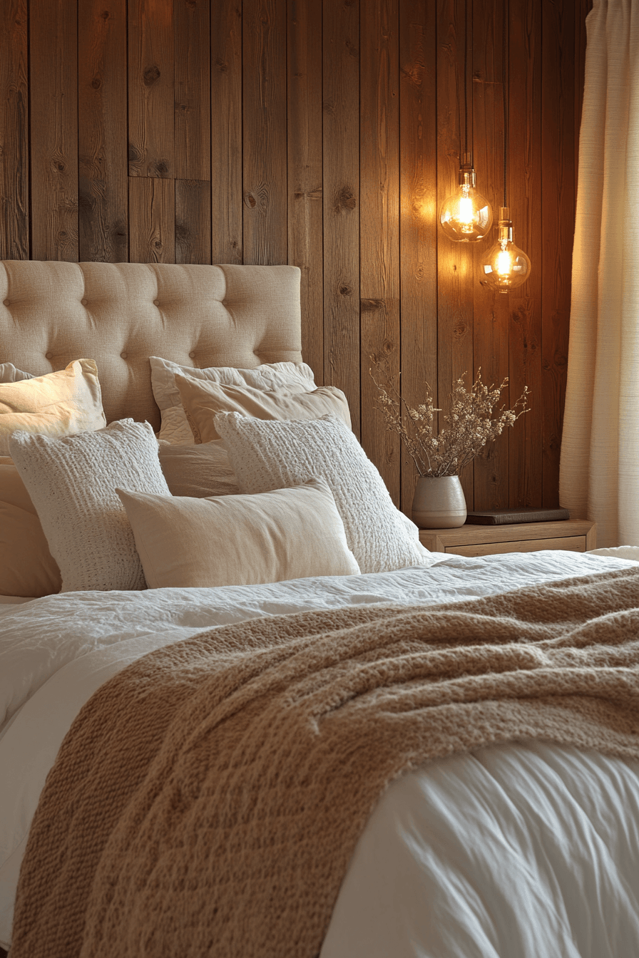 natural wood bedroom ideas