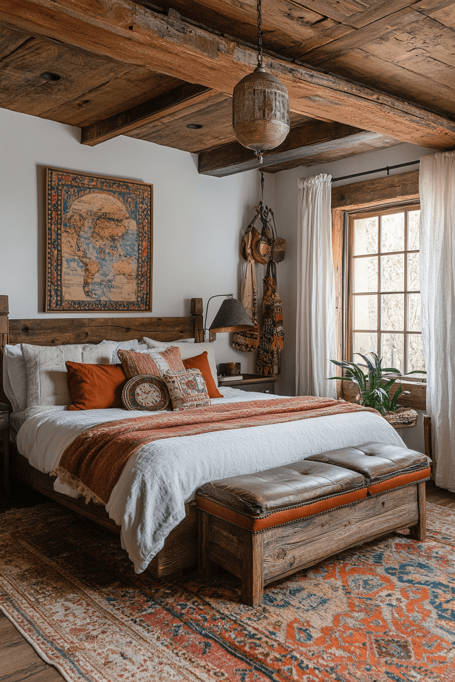 Rustic Boho Bedroom Ideas