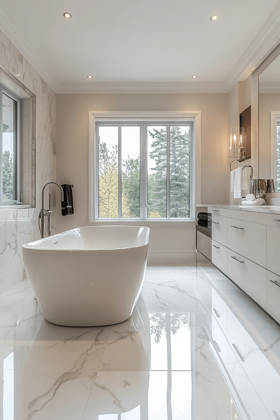 luxury bathroom